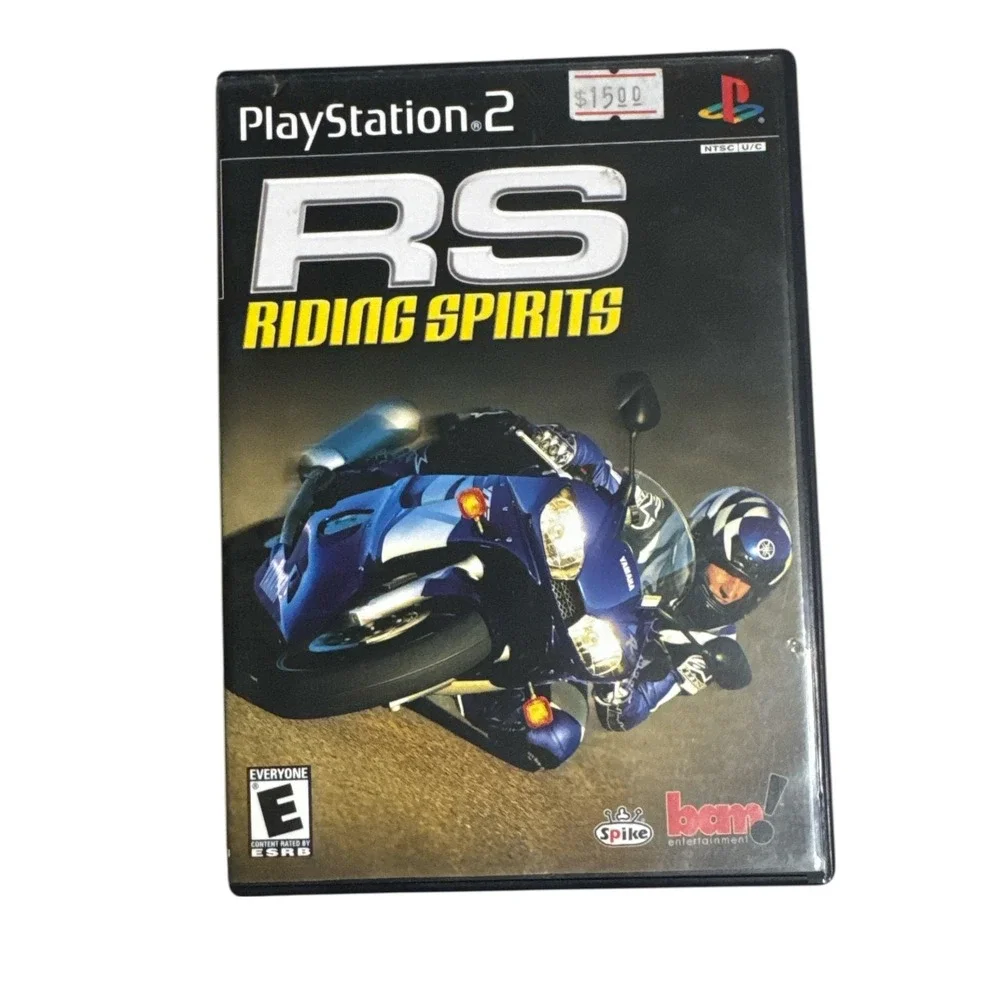 RS‎ Riding Spirits PS2 Playstation 2 Kids Motorcycle Racing Game Disc Only